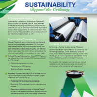 Sustainability Flyer